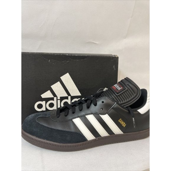 new [034563] Mens Adidas Samba Classic black white  Sz 13 - Picture 2 of 7